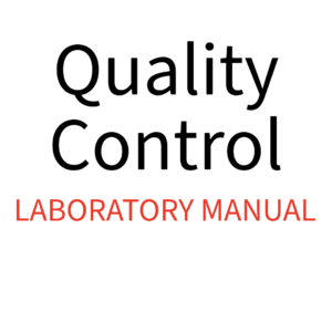 Laboratory Quality Control Manual